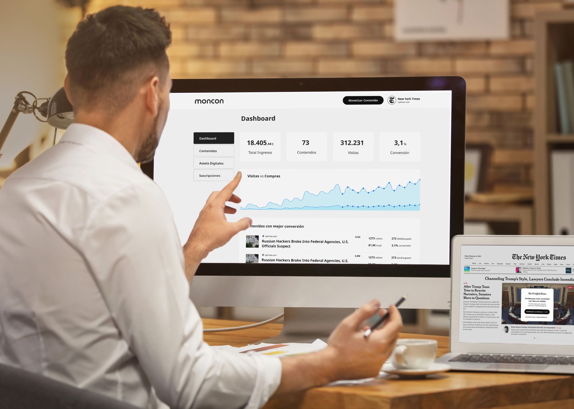 Moncon, los micropagos por contenidos que cambiará Internet