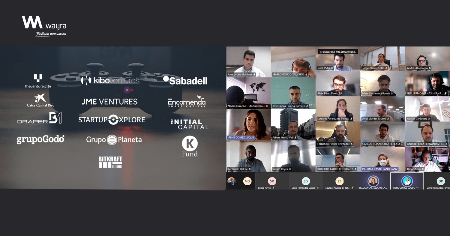 Wayra organiza un encuentro con 14 fondos para coinvertir hasta 2M€ por startup del sector videojuegos