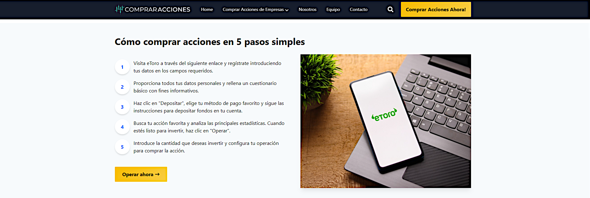 Investoo Group se dirige a los inversores españoles con páginas web educativas sobre trading de acciones
