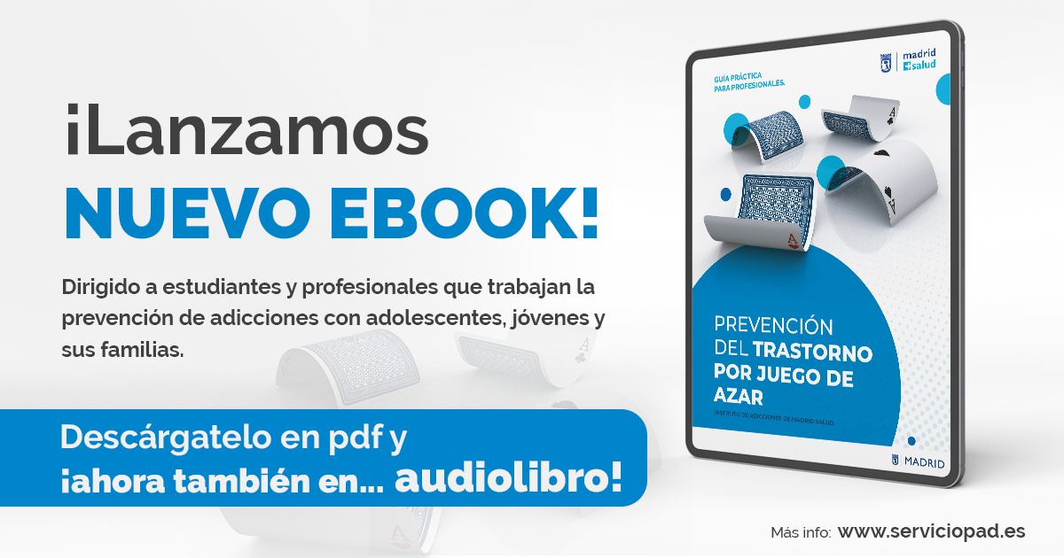 Ebook para prevenir el trastorno por juego de azar