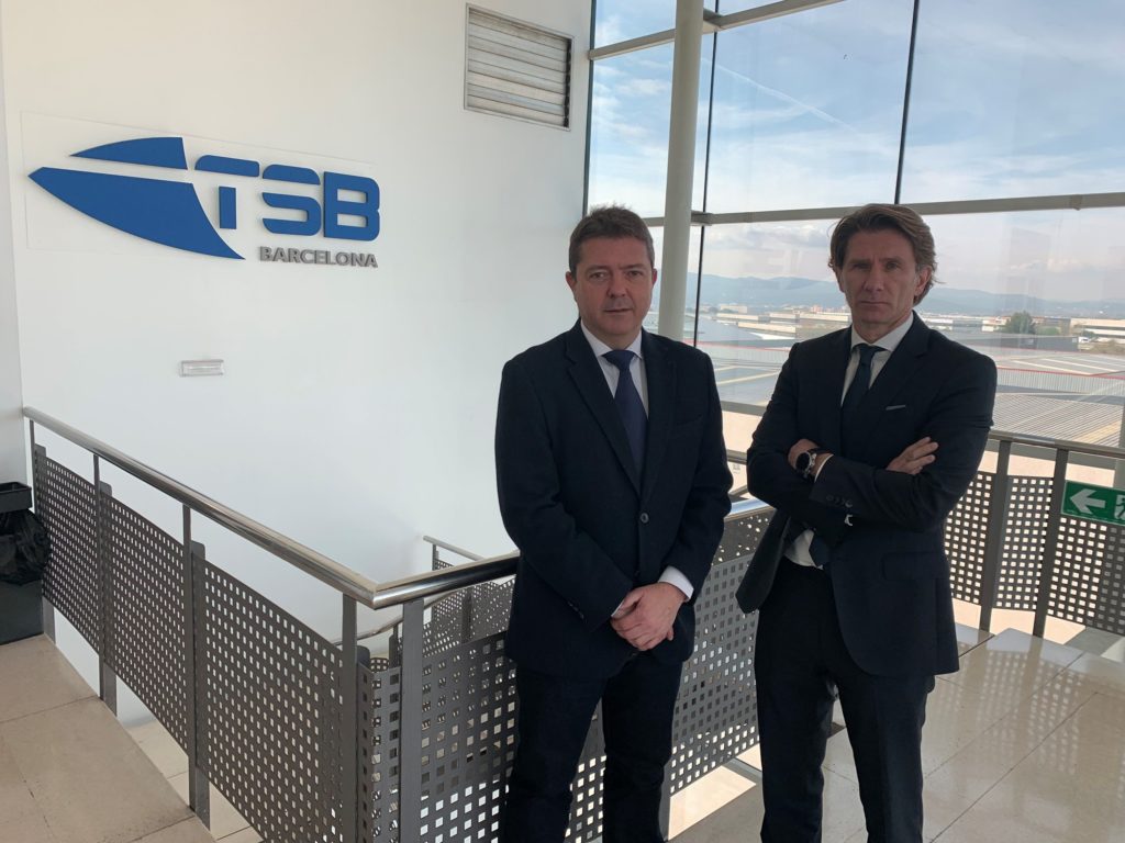 Foto de Pere Cristóbal y Alfonso Martínez, presidente y CEO de