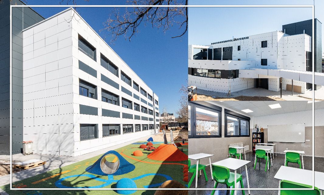 Finalizan las obras en el Colegio Estudio 3 de AFANIAS en el distrito de Aravaca