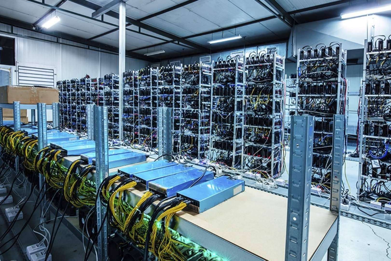 Alquiler de un espacio físico para la instalación de equipos para minar criptomonedas, por la empresa Mineros de Criptomonedas
