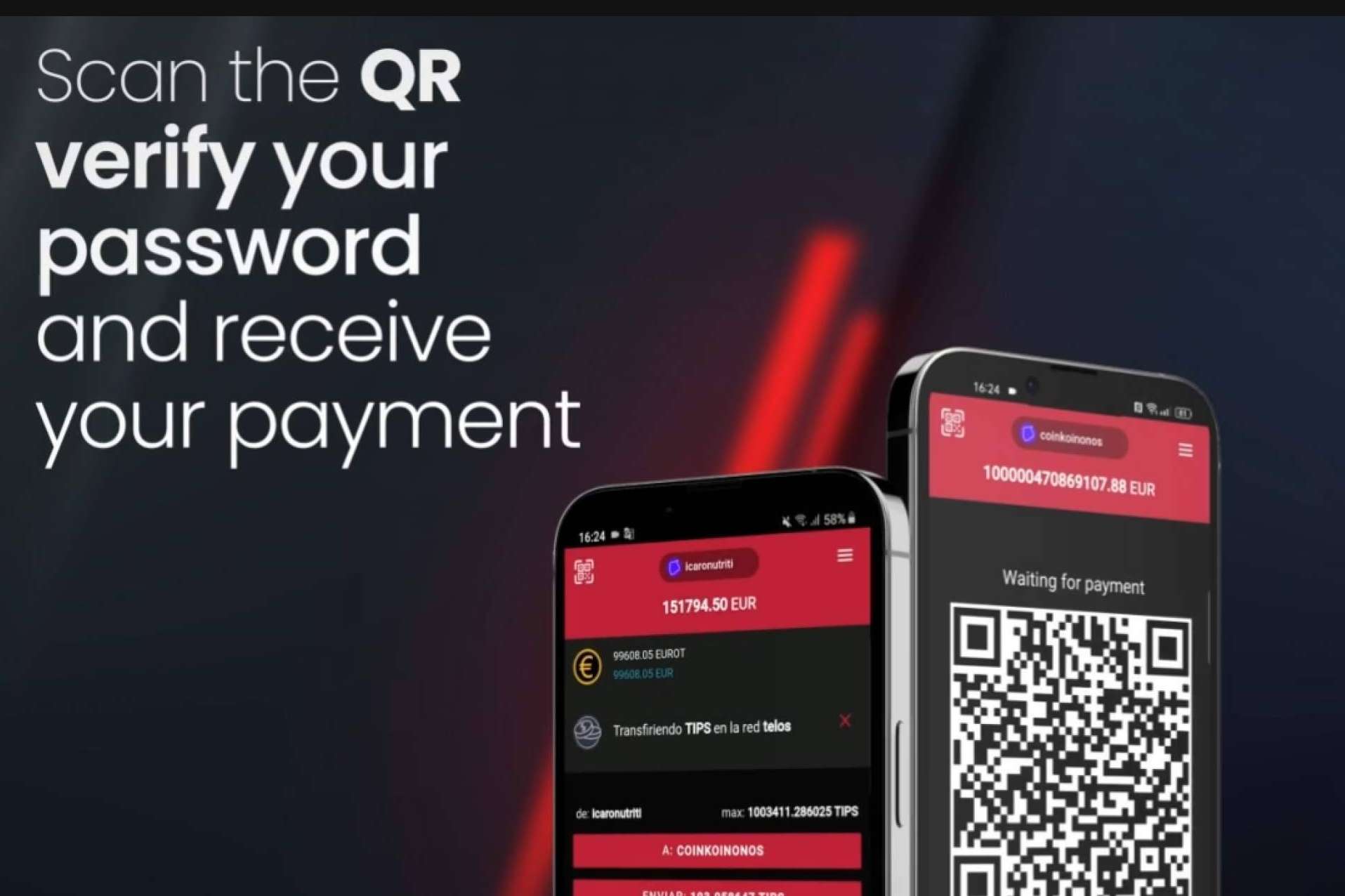 Pagar con criptomonedas y compartir los descuentos y propinas con todo el mundo con la app Koinonos