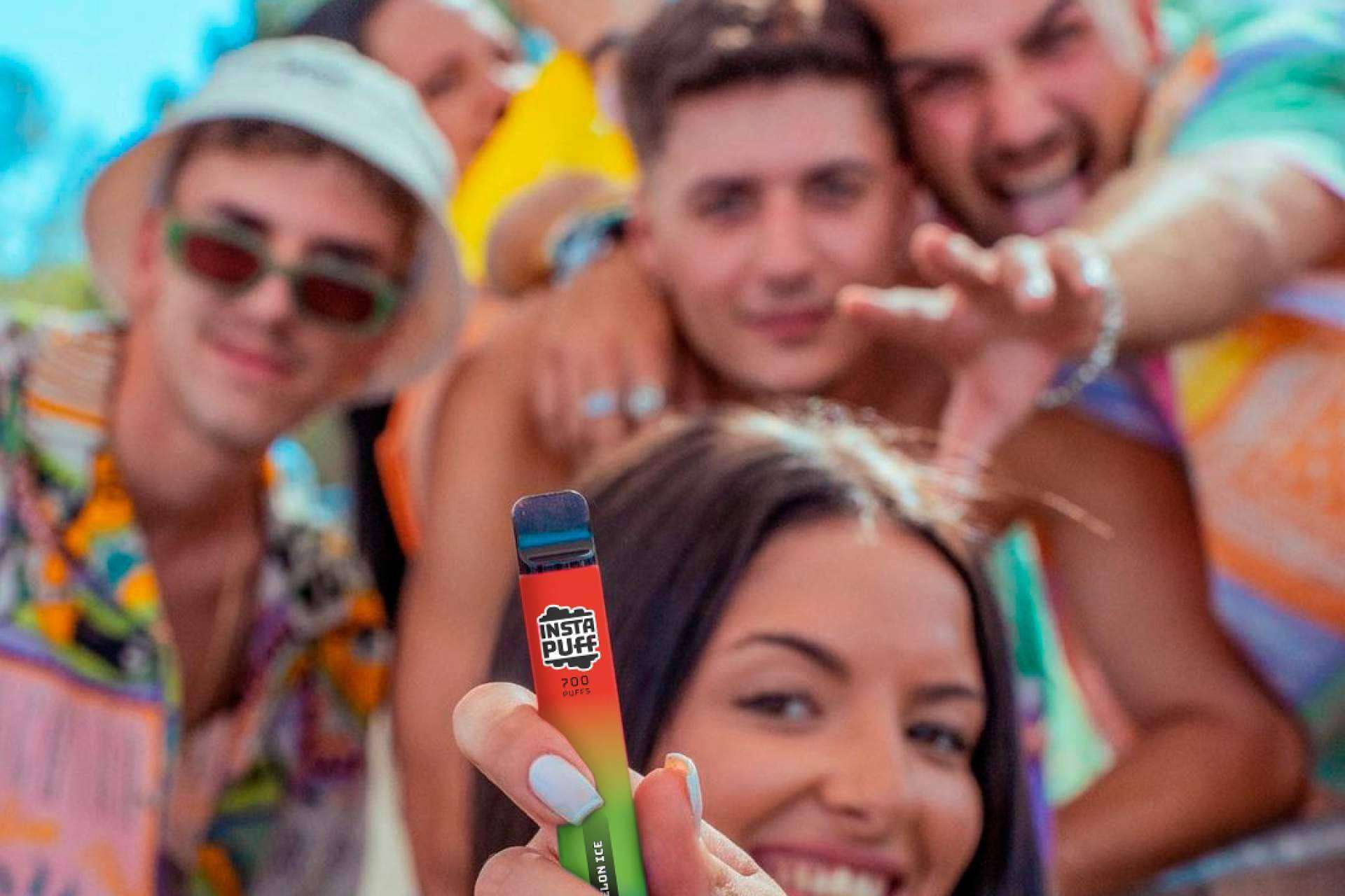 Vapers desechables sin nicotina en Insta Puff para dejar de fumar