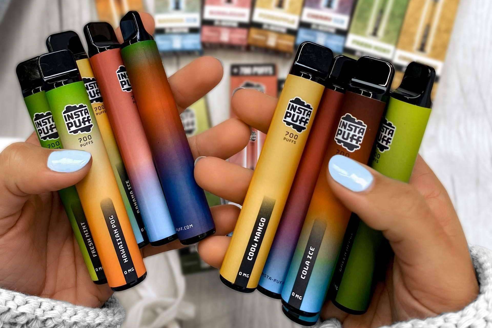 Insta Puff y sus pods desechables sin nicotina