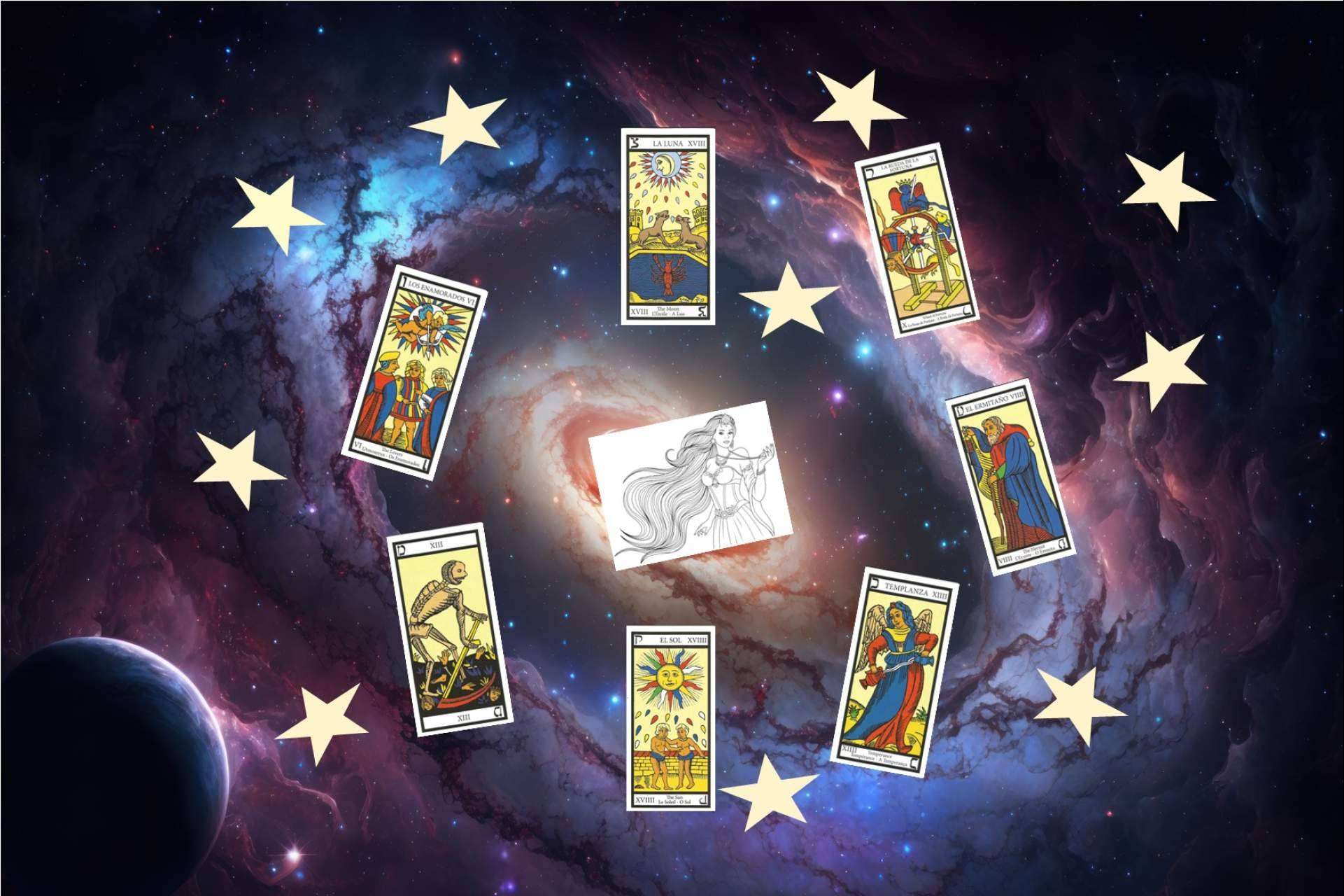 Dama Mágica ayuda a abordar situaciones complejas con el tarot universo